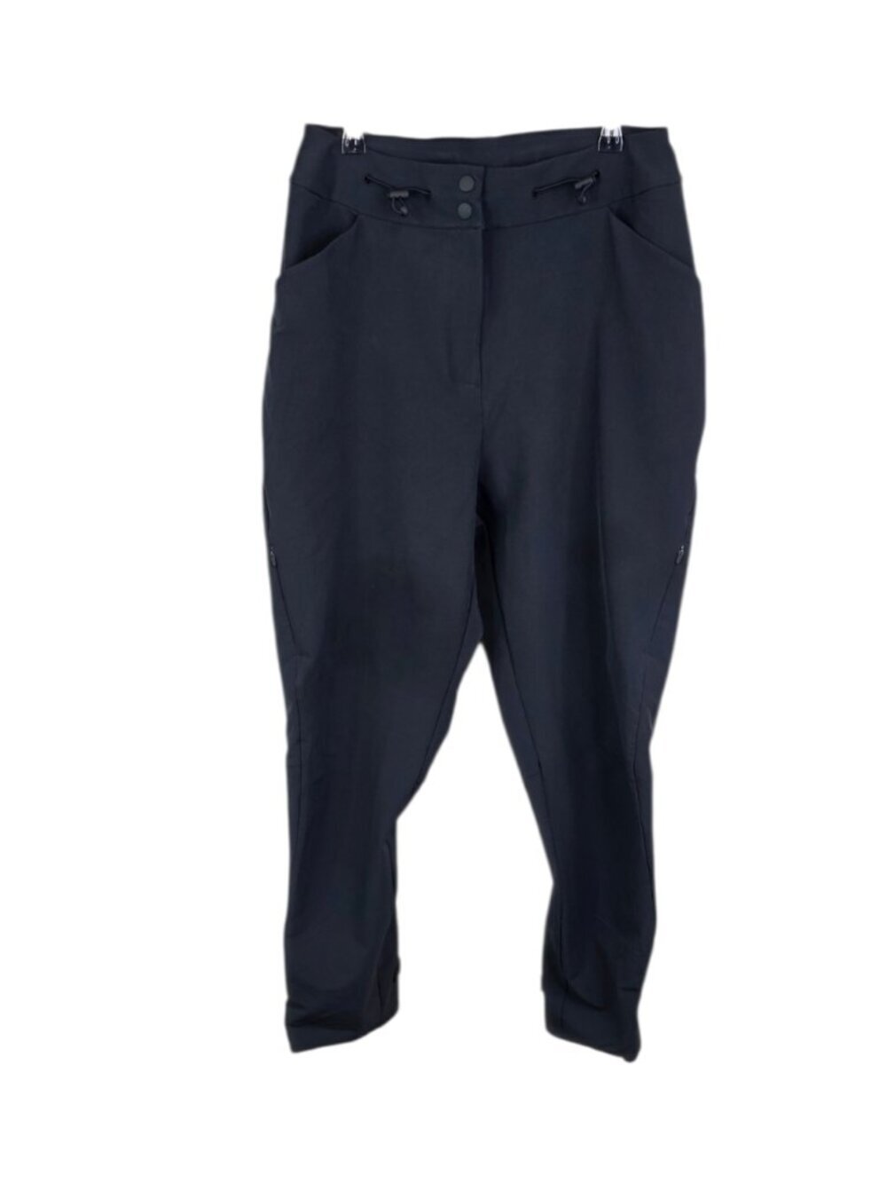 Gymshark Venture Jogger, Black, V-Back, Cinch Waist, Hiking, High Rise, Size M